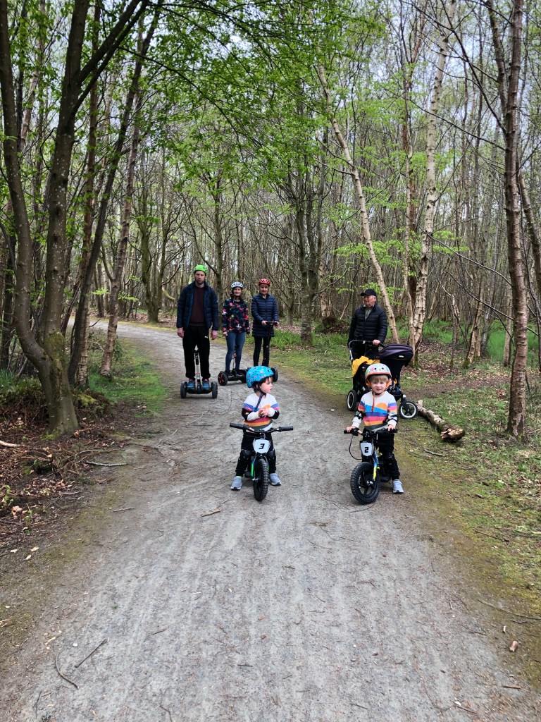 Wheelie Fun tours at Haddo County Park.